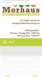 Mobile Screenshot of gartentechnik-morhaus.de
